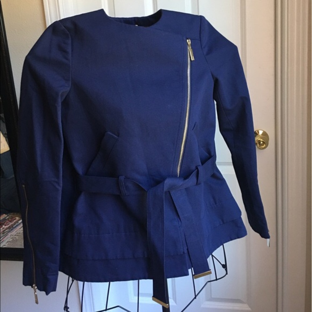 Bird by Juicy Couture Cotton Asymmetrical Jacket - Picture 2 of 6